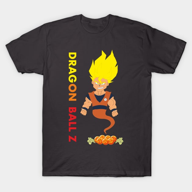 GOKU T-Shirt by Charlie_Vermillion